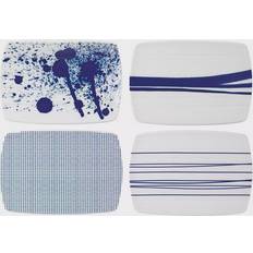 Blue Cheese Boards Royal Doulton Pacific Cheese Board 4pcs