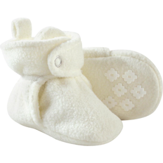 Little Treasures Fleece Booties - Cream