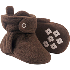 Little Treasures Fleece Booties - Brown