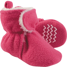 Hudson Sherpa Lined Booties - Dark Pink