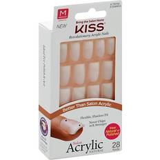 Kiss Salon Acrylic Natural Nails Euphoria 28-pack