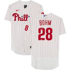 Nike Philadelphia Phillies Autographed Authentic Jersey Alec Bohm 28. Sr