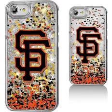 Strategic Printing San Francisco Giants iPhone 6/6s/7/8 Sparkle Logo Gold Glitter Case