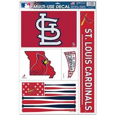 WinCraft St. Louis Cardinals Multi Use Team Decal Sheet