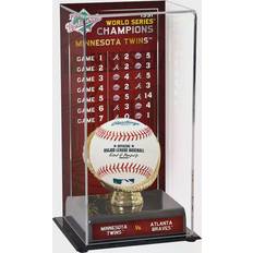 Fanatics Minnesota Twins 1991 World Series Champions Sublimated with Series Listing Image Display Case