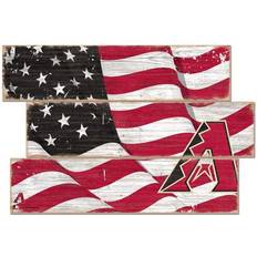 Fan Creations Arizona Diamondbacks 3-Plank Team Flag