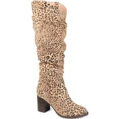 Journee Collection Aneil Medium Calf - Leopard