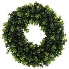 Pure Garden Artificial Boxwood Wreath Ø 12"