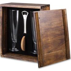 Picnic Time Pilsner Beer Gift Set Bar Equipment