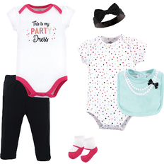Polka Dots Other Sets Little Treasures Layette 6-Piece Set - Party Dress