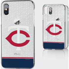 Strategic Printing Minnesota Twins iPhone X/Xs Stripe Clear Case