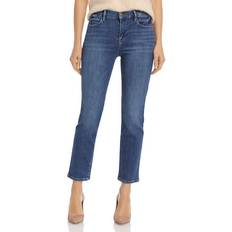 Frame Le High Ankle Straight-Leg Jeans - Bestia