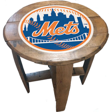 Imperial New York Mets Oak Barrel Table