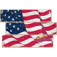 Fan Creations St. Louis Cardinals 3-Plank Team Flag