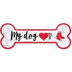 Fan Creations Boston Red Sox Team Dog Bone Sign