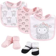 Hudson Bib & Sock Set Little Lamb