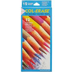 Prismacolor Coloured Pencils Prismacolor Col-Erase Pencil with Eraser 12pcs