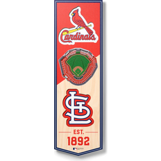 YouTheFan St. Louis Cardinals 3D Stadium View Banner