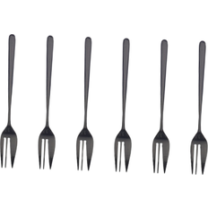 Black Dessert Forks Mepra Linea Oro Dessert Fork 6pcs