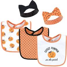 Hudson Bib & Headband or Caps Set Cutest Pumpkin