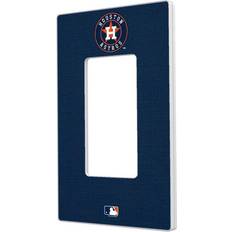 Strategic Printing Houston Astros Solid Single Rocker Light Switch Plate