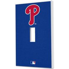 Strategic Printing Philadelphia Phillies Solid Single Toggle Light Switch Plate