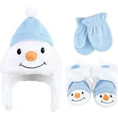 Hudson Trapper Hat, Mitten and Bootie Set - Snowman (10119918)