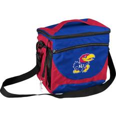 Logo Brands Kansas Jayhawks Logo 24-Can Cooler Bag