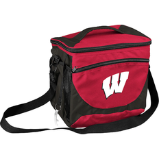 Logo Brands Wisconsin Badgers Logo 24-Can Cooler Bag