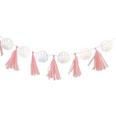 Ginger Ray Garlands Shell Tassel Pink