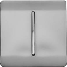 Trendi Switch Single Light Switch Stainless Steel