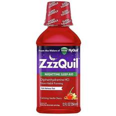 ZzzQuil Nighttime Sleep-Aid Liquid Calming Vanilla Cherry 12.0 oz