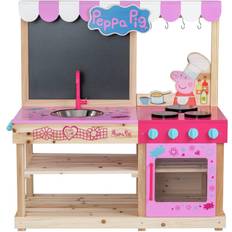 Peppa Pig Kitchen Toys Peppa Pig Wooden Mud Kitchen with Accessories