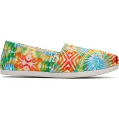 Multicoloured - Women Espadrilles Toms Tie Dye Alpargatas - Red Tie Dye