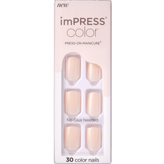 Kiss imPRESS Color Press-on Manicure Point Pink 30-pack