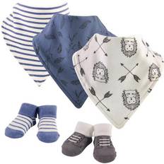 Yoga Sprout Bandana Bib & Socks 5-Piece Set Wild Woodland