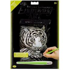 Royal & Langnickel and White Tiger Silverfoil Engraving Kit