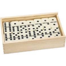 Hey! Play! Premium Set Of 55 Double Nine Dominoes Wood Case