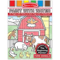 Melissa & Doug Paint with Water Activity Book Farm Animals