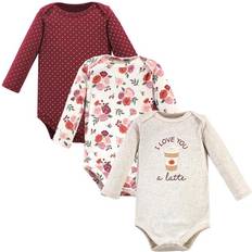 Hudson Long-Sleeve Bodysuits 3-pack - Pumpkin Spice