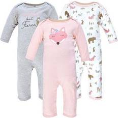 Hudson Baby Coveralls 3-pack - Girl Fox