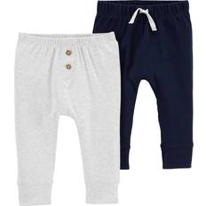 Carter's Baby Cotton Pants 2-pack - Grey/Navy (V_1L931210)