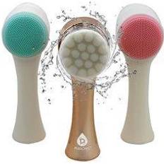 FB2RG Dual Sided Facial Cleansing Brush, Rose Gold