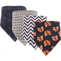 Hudson Bandana Bib Fox 4-pack