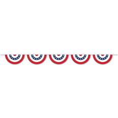 Beistle 59850 Patriotic Bunting Banner