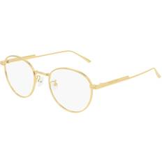 Bottega Veneta BV 1016OA 001, including lenses, ROUND Glasses, UNISEX