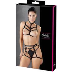 Cottelli Bondage Harness Set Black S/L