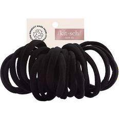 Women Hair Accessories Kitsch Eco-Friendly Nylon Elastics 20pc set Black
