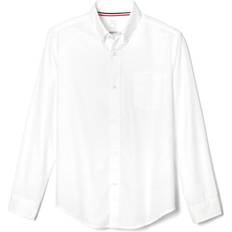 French Toast Boy's Long Sleeve Oxford Shirt - White