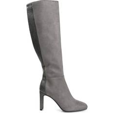 Journee Collection Elisabeth Medium Calf - Grey